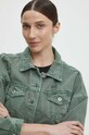 Answear Lab kurtka jeansowa zielony 5519..pjs
