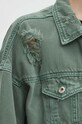 Answear Lab kurtka jeansowa 5519..pjs zielony