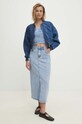 Answear Lab kurtka bomber jeansowa 23538.TJS niebieski WW24
