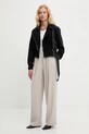 Answear Lab kurtka jeansowa rd2508.FKK czarny WW25