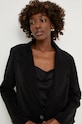 Answear Lab sacou negru 5221.TKK