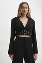 Answear Lab sacou negru 24y51347.tdb