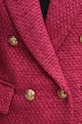 Answear Lab marynarka bawełniana 8305630.HWK różowy