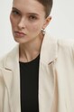 Піджак Answear Lab бежевий sng.kzd04u.tjs
