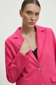 Answear.LAB marynarka z lnem różowy 5251.fjs
