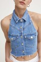 Безрукавка Answear.LAB блакитний 1J784.hh