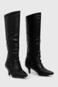 Answear Lab kozaki 9834.iw1 czarny WW24