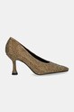 Answear Lab pantofi cu toc M3665.HWK aur WW25