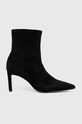 Answear Lab botine 5-8 cm negru M2870.HWK