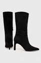 Obuv Vysoké čižmy Answear.LAB M2855.HWK čierna