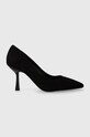 Answear Lab pantofi cu toc subțire negru 2639.ijs