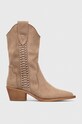 Answear Lab cizme 5-8 cm bej 4016.HWK