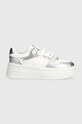 Answear Lab sneakers platformă argintiu 7820.HWK