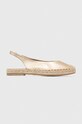 Answear Lab espadryle tekstylny złoty c286.fh