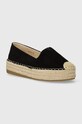 Answear Lab espadrile textil negru OY40011.HWK
