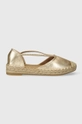 Espadrilky Answear Lab zlatá