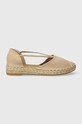 Answear Lab espadryle FB32225.1.HWK beżowy WW24