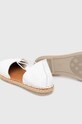 Boty Kožené espadrilky Answear.LAB 10153/Carla.HWK bílá