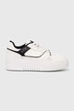 Sneakers boty Answear.LAB textilní bílá ad733.IKK