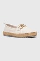 Answear.LAB espadryle skórzane 24509.HWK beżowy WW24