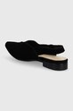 Answear Lab balerini din piele intoarsa SV20083.HWK negru WW24