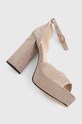 Кожаные сандалии Answear.LAB SS19066.HWK бежевый WW24