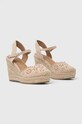 Obuwie Answear Lab espadryle q8295.IKK beżowy