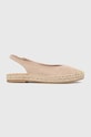 Answear Lab espadryle imitacja zamszu beżowy 3141.HWK