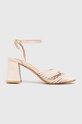 Sandály Answear.LAB sloupkový béžová h8770.fh