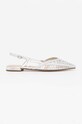 Answear Lab balerini imitatie de piele argintiu 4135.ih