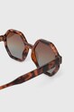 Sluneční brýle Answear.LAB s polarizací hnědá 201476.FH