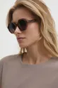 smeđa Sunčane naočale Answear Lab Z POLARYZACJĄ Ženski