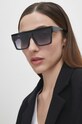 Answear Lab okulary przeciwsłoneczne jednolita czarny 26211.fh