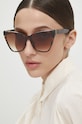 Answear Lab okulary przeciwsłoneczne jednolita brązowy 9327.fh