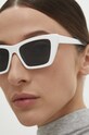 Сонцезахисні окуляри Answear Lab котячі очі білий sy9261.fh