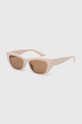 Answear Lab okulary przeciwsłoneczne 9373.fh beżowy WW24