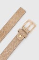 Answear Lab pasek skórzany C103.HKK beżowy WZ24