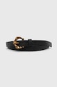 Answear Lab curea de piele negru 4296..cdb