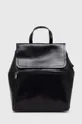 чорний Шкіряний рюкзак Answear Lab Жіночий