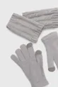 Answear Lab rękawiczki 45 % Akryl, 20 % Poliamid, 19 % Poliester, 16 % Wełna