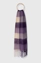 Answear Lab szalik dzianina fioletowy 5275.idb
