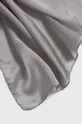 Платок из шёлка Answear Lab серый