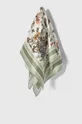Шелковый платок на шею Answear Lab ткань зелёный 4066.cdb