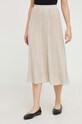 Sukně Answear.LAB béžová 2217.HWK
