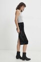 Answear Lab fustă 69523PA.HWK negru WW24