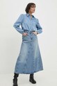 Answear Lab fustă din denim pa80554.TKK albastru WW24