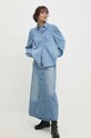Answear Lab fustă din denim pa80554.TKK