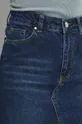 granatowy Answear Lab spódnica jeansowa