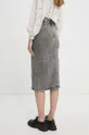 Rifľová sukňa Answear Lab 95 % Bavlna, 5 % Rayon