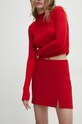 Sukně Answear.LAB 4433.td červená WW24